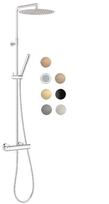 Damixa Iris slim brusesystem - vælg farve